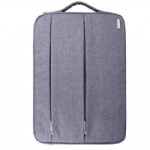 Voova 15.6 Laptop Sleeve, Personalized Notebook Bag with Retractable Handle - Grey …
